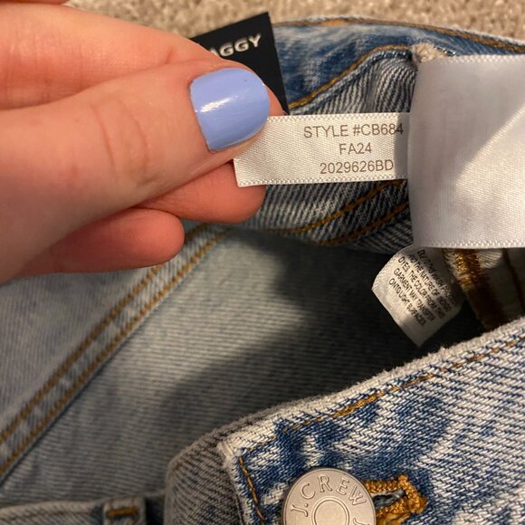 NWT J. Crew Factory 90s Vintage Baggy Jean Size 30T - Picture 12 of 16